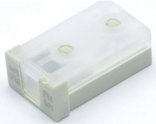 FUSE MCASE FEMALE NON-SLOTTED 25A WHITE